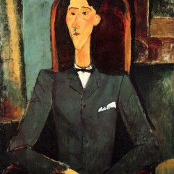 Modigliani - Portrait of Jean Cocteau